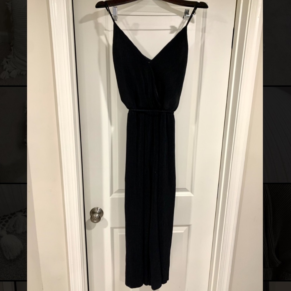 Target Black Ribbed jumpsuit